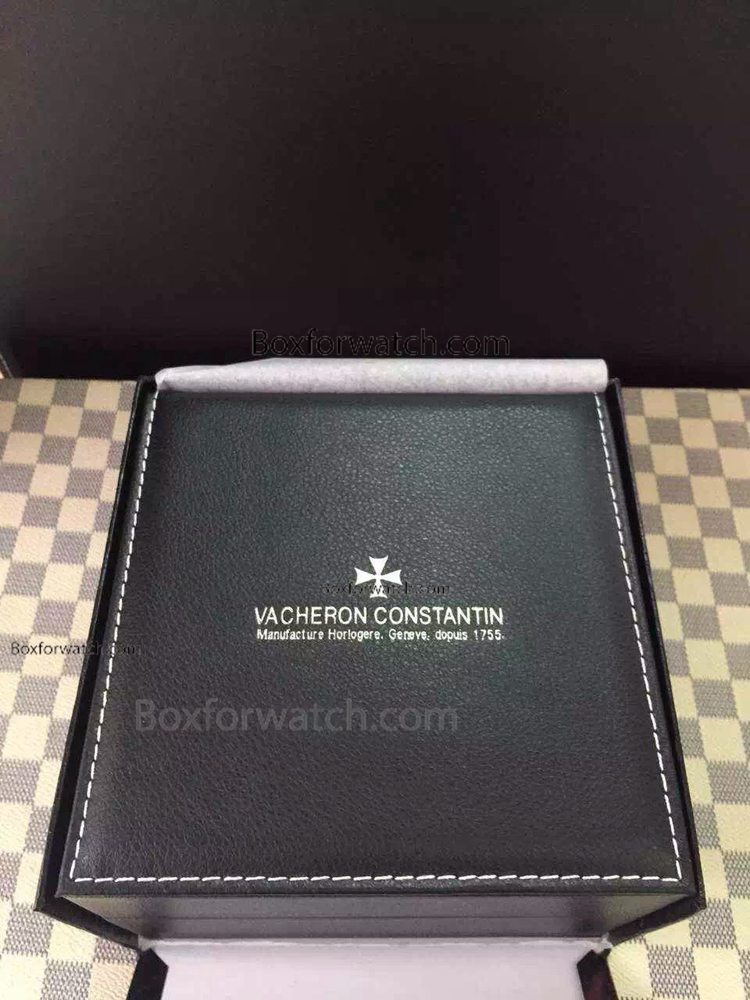 Low Price Copy Vacheron Constantin Black Leather Box Pefcet Gift